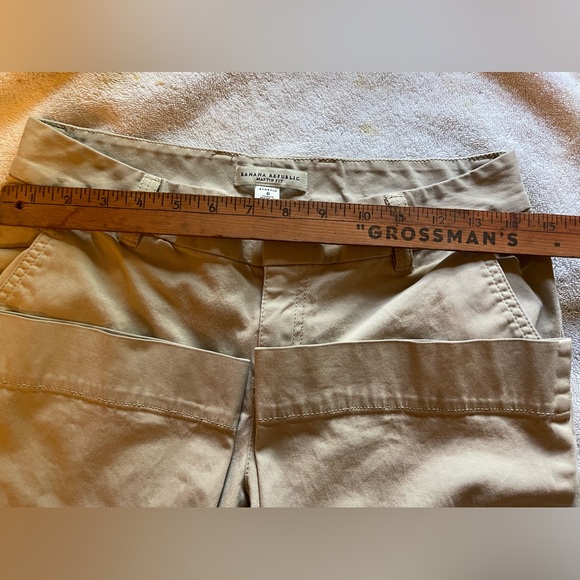 - Banana Republic “Martin Fit” Woman’s Stretch Straight Leg Khakis Size 6 - Picture 9 of 12
